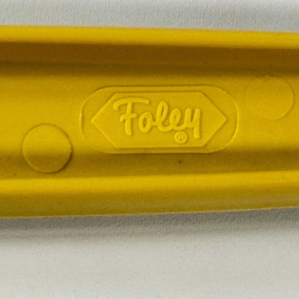 VTG Foley Pie Cake Server Slicer Yellow Nylon Plastic MCM Retro Kitchen Utensil